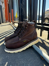 Load image into Gallery viewer, 00060 (NO STEEL TOE) 650 crazy brown work boots