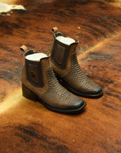 Load image into Gallery viewer, 0017 Botin Python Dama / 725 Cafešš¤