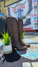 Load image into Gallery viewer, 06 Bota de dama Est Paulina boots 😍color miel JR