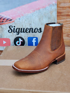 Est 010 botin piel  Rhino 🔥men boots leather sole