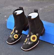 Load image into Gallery viewer, 013 Botin Estela Girasol  / 725 de mujer  nobuck šš¤