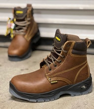 Load image into Gallery viewer, 608 Light Brown work boots