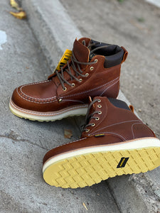 516 light brown work boots