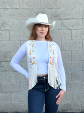 Load image into Gallery viewer, Chaleco vaquero de dama