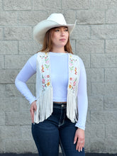 Load image into Gallery viewer, Chaleco vaquero de dama