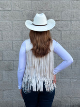 Load image into Gallery viewer, Chaleco vaquero de dama