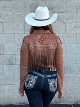 Load image into Gallery viewer, Chamarra vaquera de dama