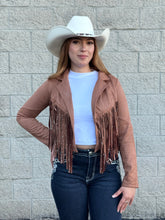 Load image into Gallery viewer, Chamarra vaquera de dama