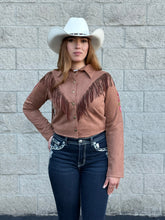 Load image into Gallery viewer, Chamarra vaquera de dama