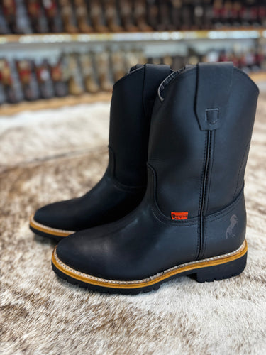 00017 Man work boots suela de tractor