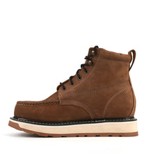 Load image into Gallery viewer, 00068 714 Azteca No Steel Toe brown work boots