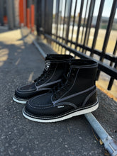 Cargar imagen en el visor de la galería, 0002 (No Steel Toe) 115 Black Work Boots
