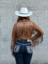 Load image into Gallery viewer, Chamarra vaquera de dama