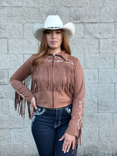 Load image into Gallery viewer, Chamarra vaquera de dama