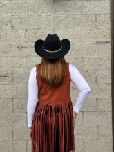 Load image into Gallery viewer, Chaleco vaquero de dama