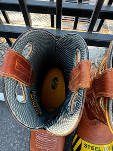 00036 (Steel toe) 5600 S Brown Floter Work boots