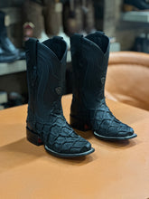 Cargar imagen en el visor de la galería, (067 Man Rodeo black boots 🔥 pirulucu leather print