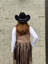 Load image into Gallery viewer, Chaleco vaquero de dama