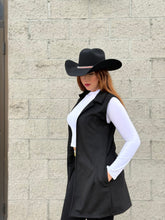 Load image into Gallery viewer, Chaleco largo vaquero de dama