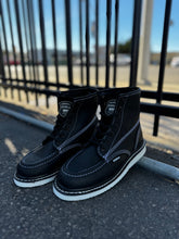 Cargar imagen en el visor de la galería, 0002 (No Steel Toe) 115 Black Work Boots