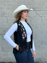 Load image into Gallery viewer, Chaleco vaquero de dama