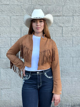 Load image into Gallery viewer, Chamarra vaquera de dama