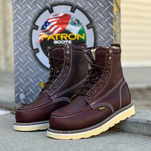 Cargar imagen en el visor de la galería, 00061 (NO STEEL TOE) 850 Wine work boots