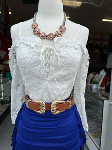 Juliana White Top