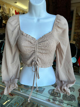 Load image into Gallery viewer, Dariana light brown Top