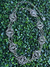 Load image into Gallery viewer, 012 flower chain belt 45” long