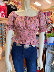 Floral Top size Small only