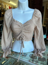 Load image into Gallery viewer, Dariana light brown Top