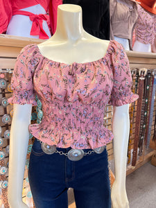 Floral Top size Small only