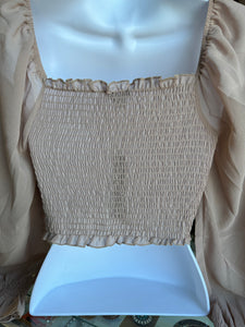 Dariana light brown Top