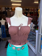 Load image into Gallery viewer, Karina Brown Tank top