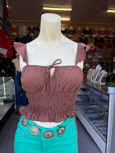 Karina Brown Tank top