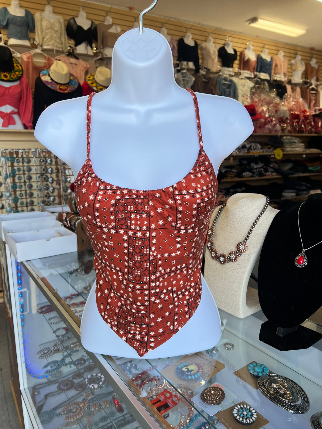Esmeralda cami top