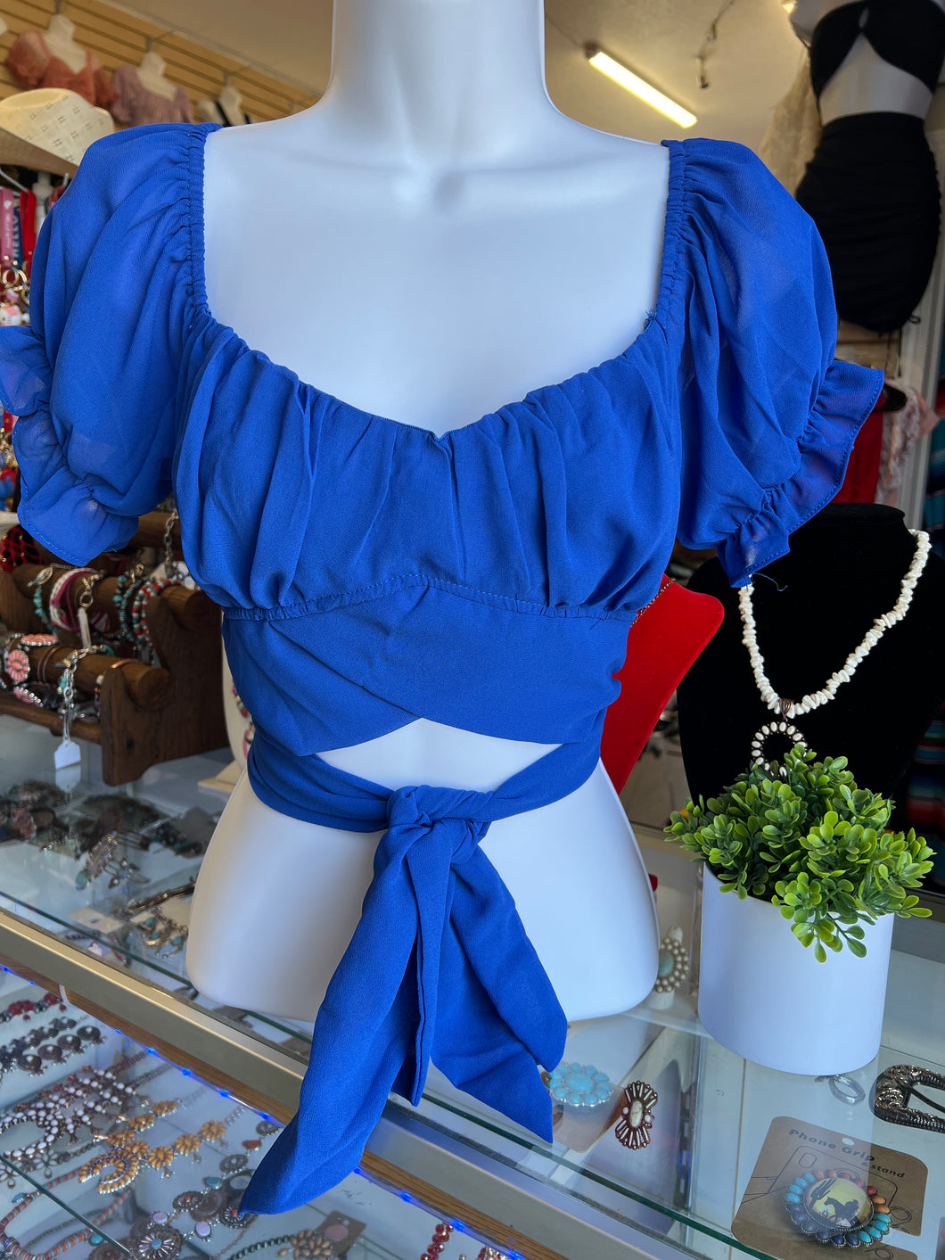 Marisol Royal Blue Top