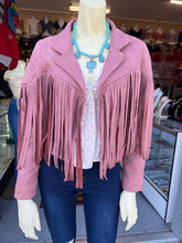 Load image into Gallery viewer, Suede Fringe Jackets 👇🏻👇🏻Pick your color