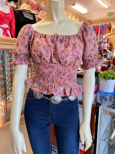 Floral Top size Small only