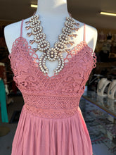 Load image into Gallery viewer, Lace Pink Dress 🌸
