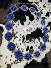 Load image into Gallery viewer, Royal blue chain belt