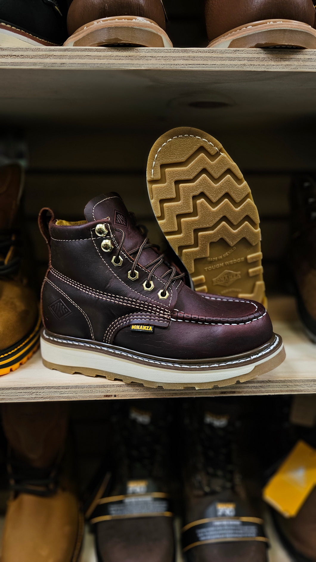 0004 Man work boots 🇲🇽 NO STEEL TOE