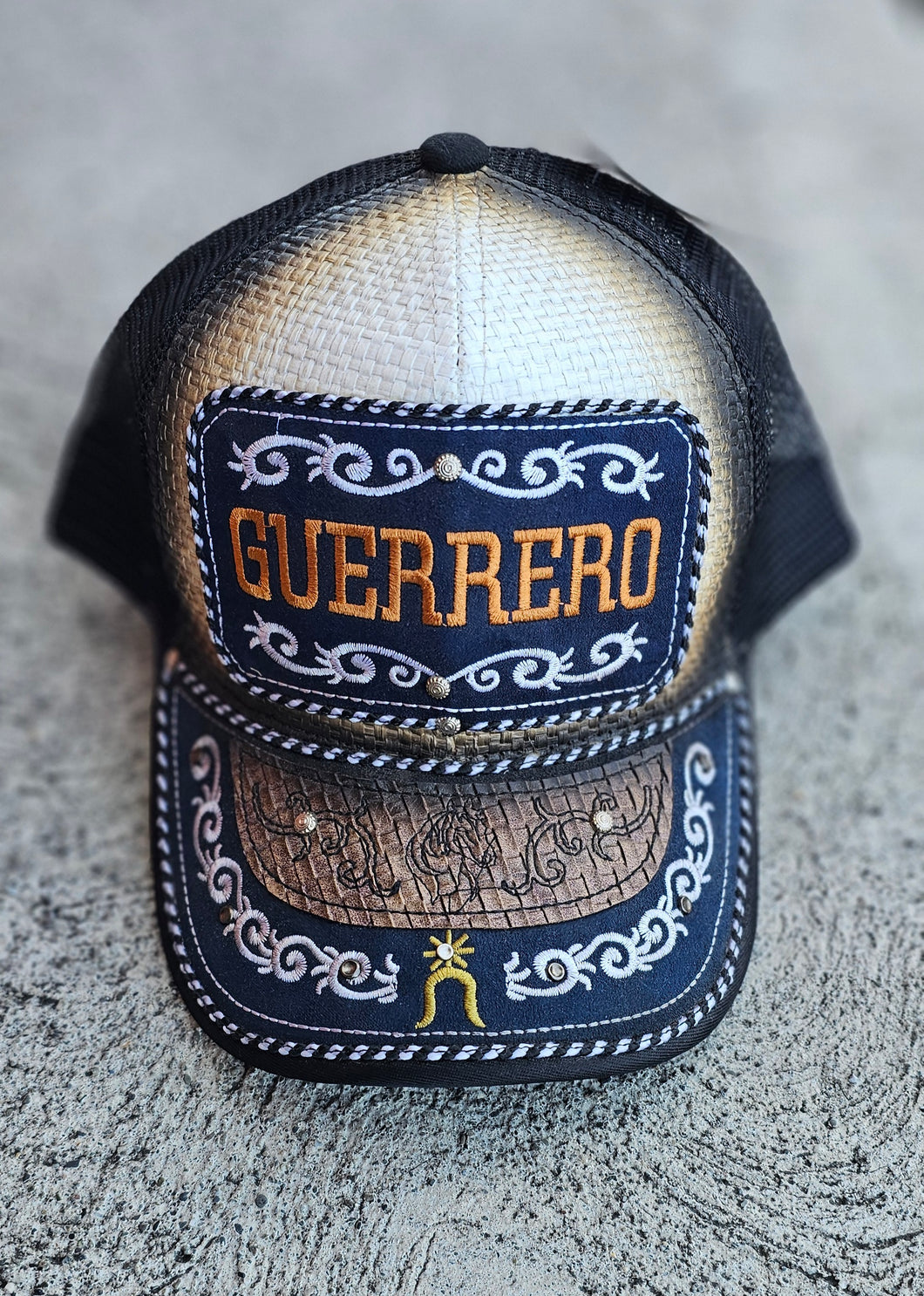 00077 Gorra Charra Mexicana 🇲🇽 Guerrero