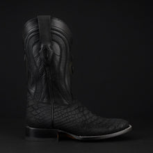 Load image into Gallery viewer, 068 Man Rodeo black boots 🔥 python leather print