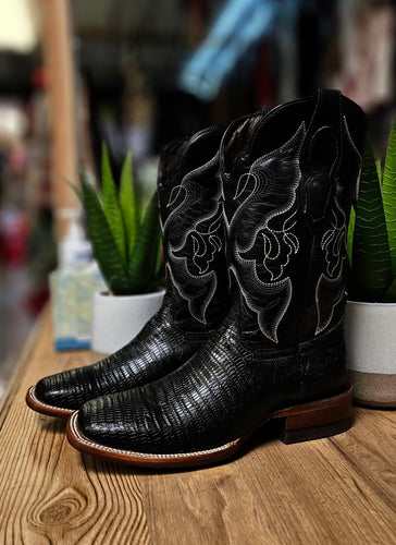 065 Man Rodeo boots 🔥 Lizard Teju leather print