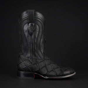 067 Man Rodeo black boots 🔥 pirulucu leather print