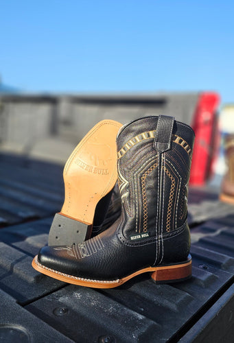 0001 Man rodeo boots Estilo Luis black