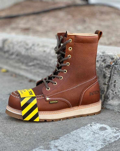 00058 (Steel toe) 415 S Black Patron boots