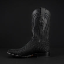 Load image into Gallery viewer, 068 Man Rodeo black boots 🔥 python leather print